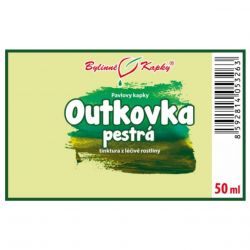 Bylinné kapky Outkovka pestrá (Coriolus) 50 ml - etiketa