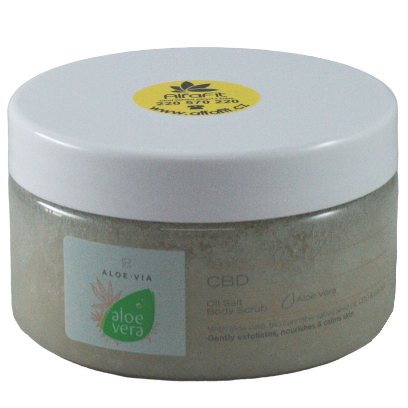 LR Aloe Vera CBD Oil Salt Body Scrub 300 g