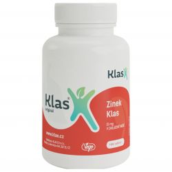 Klas Zinek 15 mg v chelátové vazbě 100 tablet