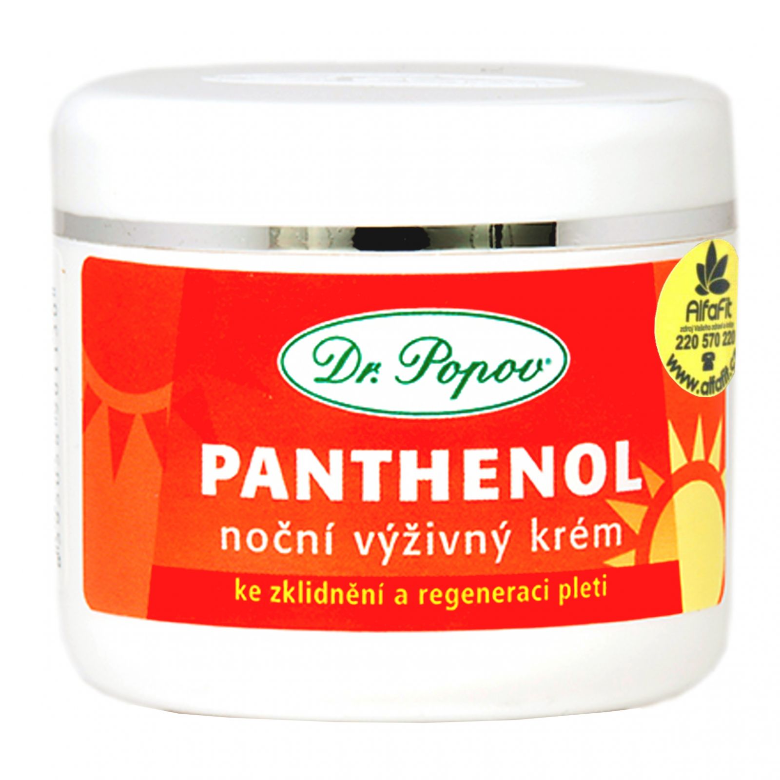 Dr. Popov Panthenol noční krém 50 ml