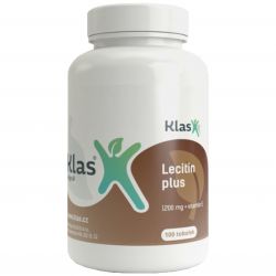 Klas Lecitin plus 1200 mg + vitamin E - 100 tobolek