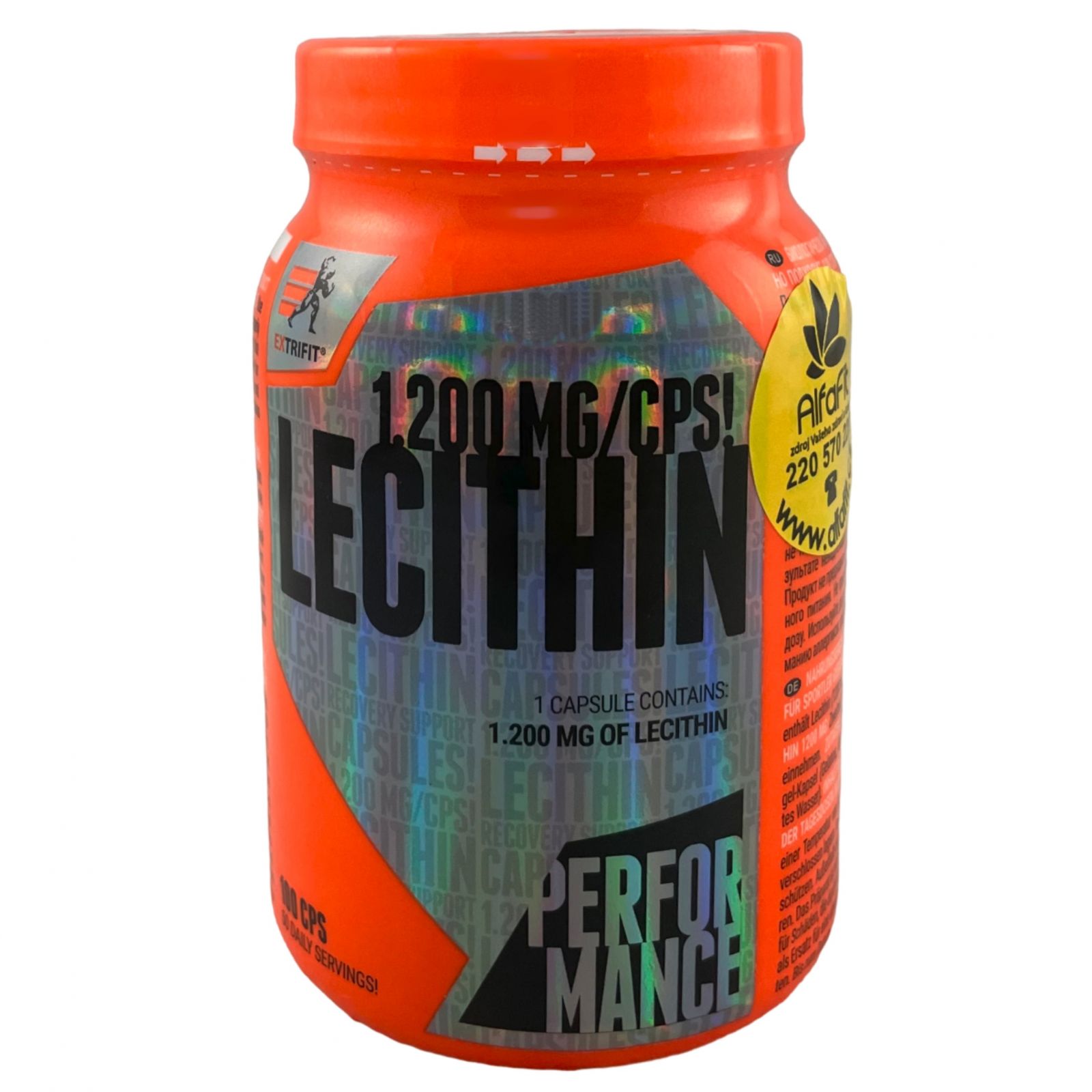 Extrifit Lecithin 1200 mg 100 kapslí