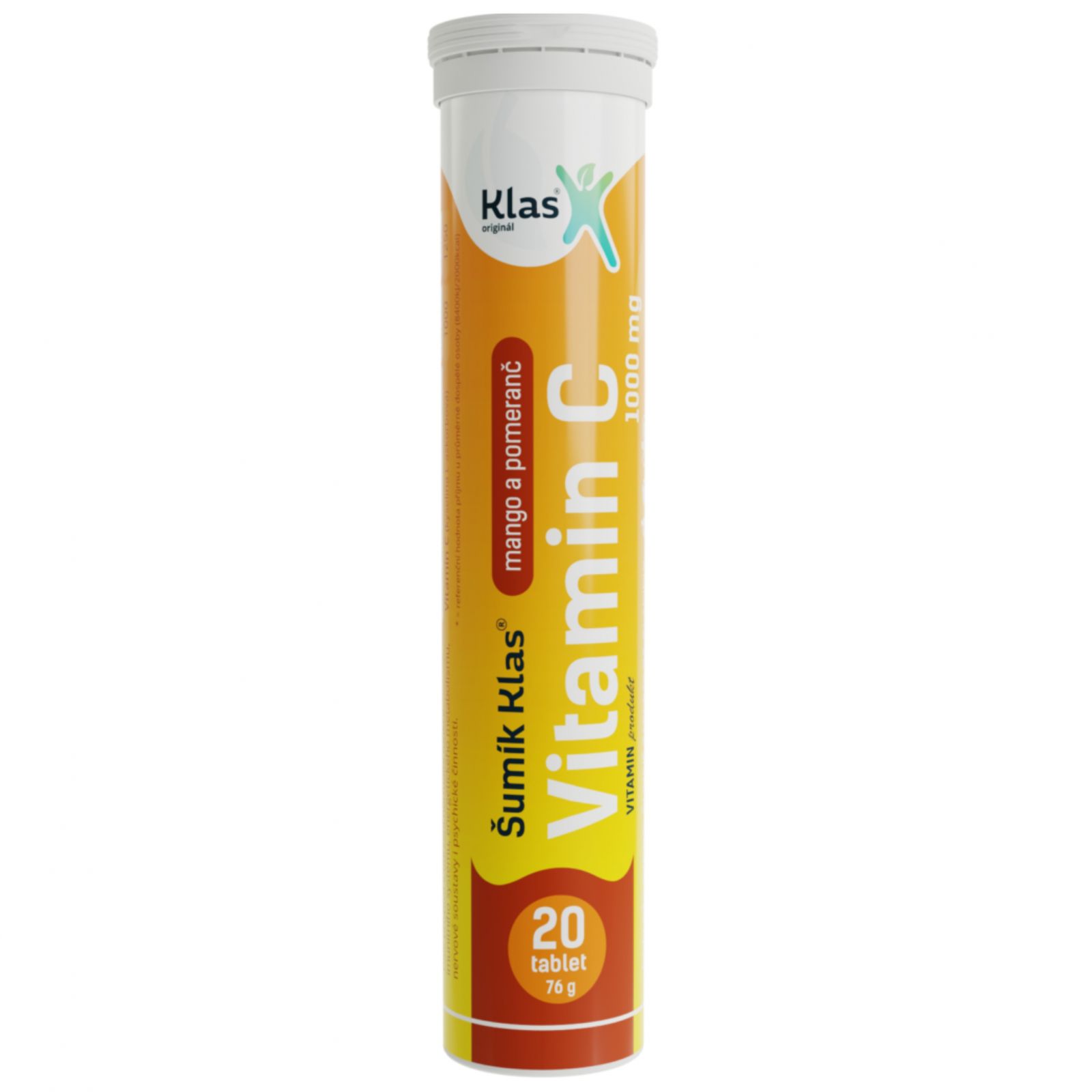 Klas Šumík Vitamin C 1000 mg 20 tablet