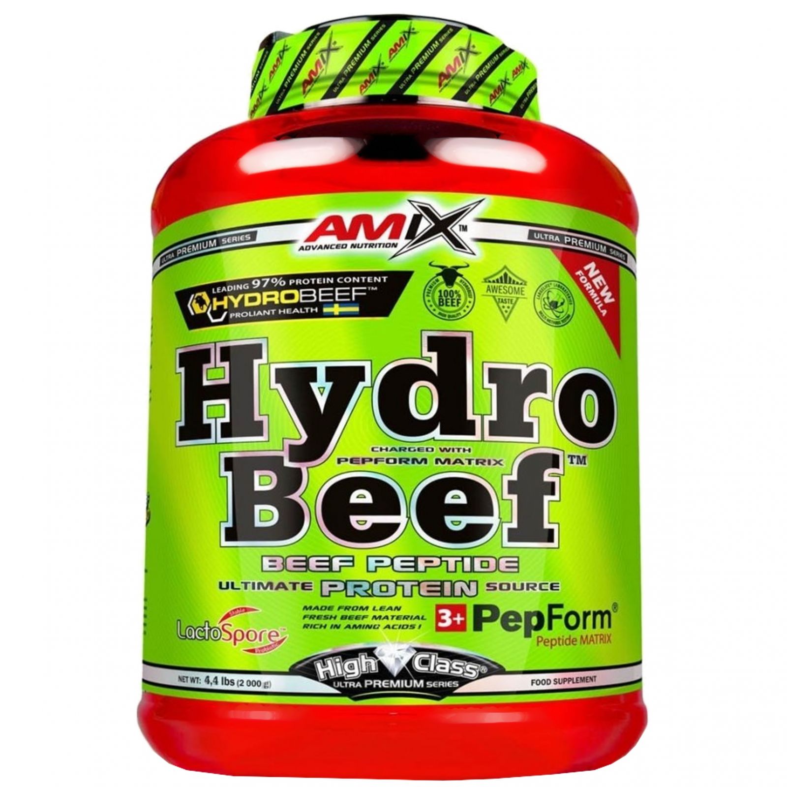 Amix HydroBeef Peptide Protein 1000 g