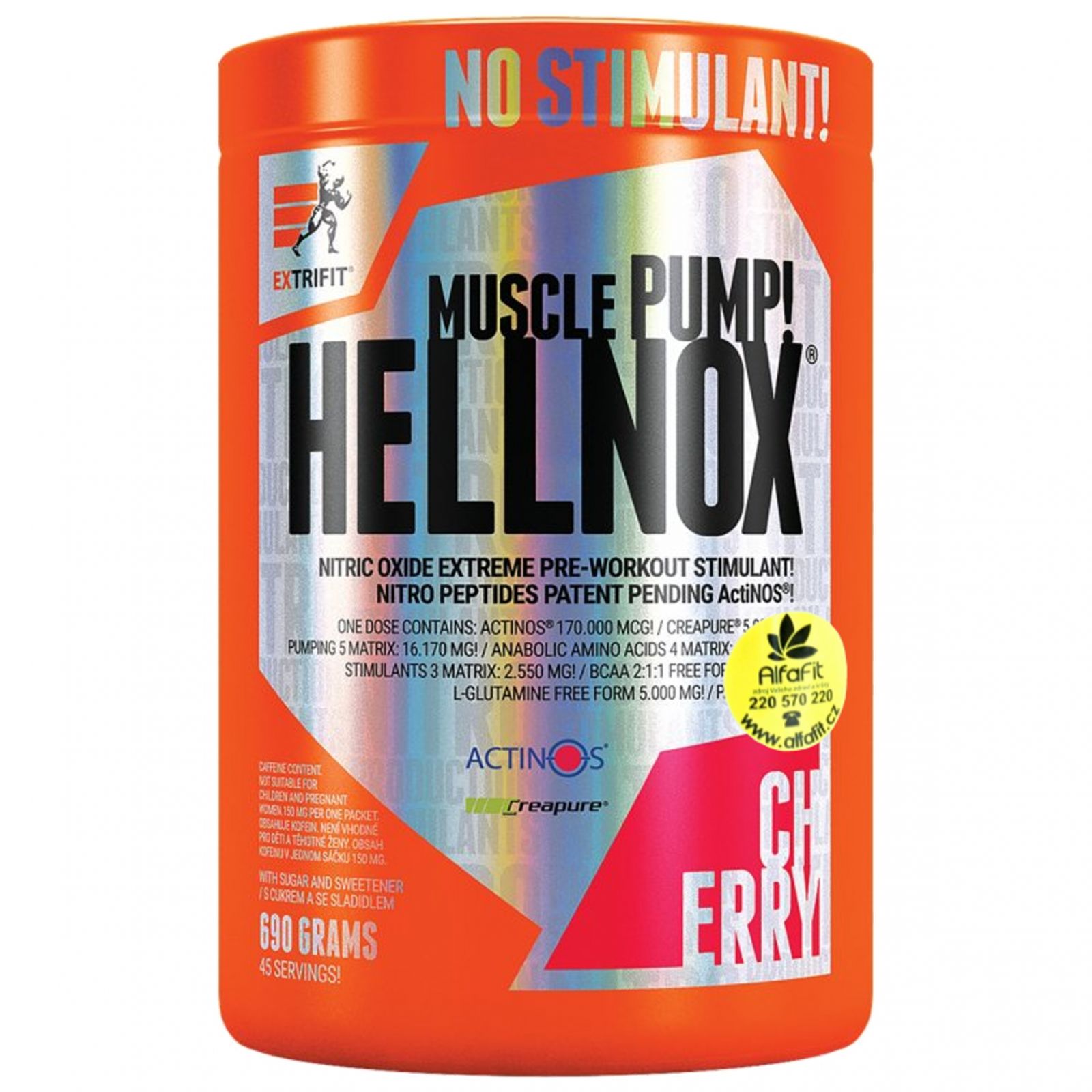 Extrifit Hellnox 620 g