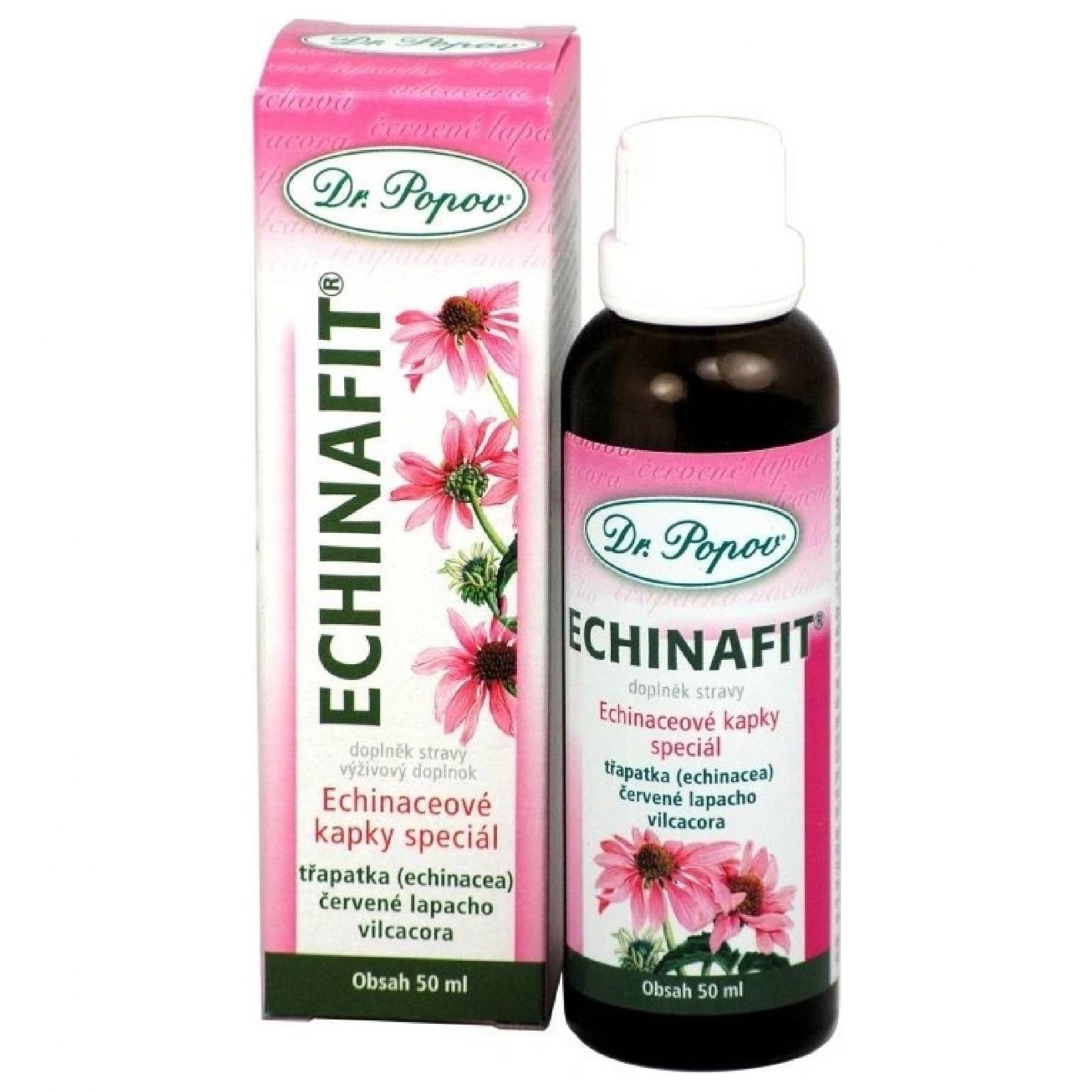 Dr. Popov Echinafit 50 ml - krabička