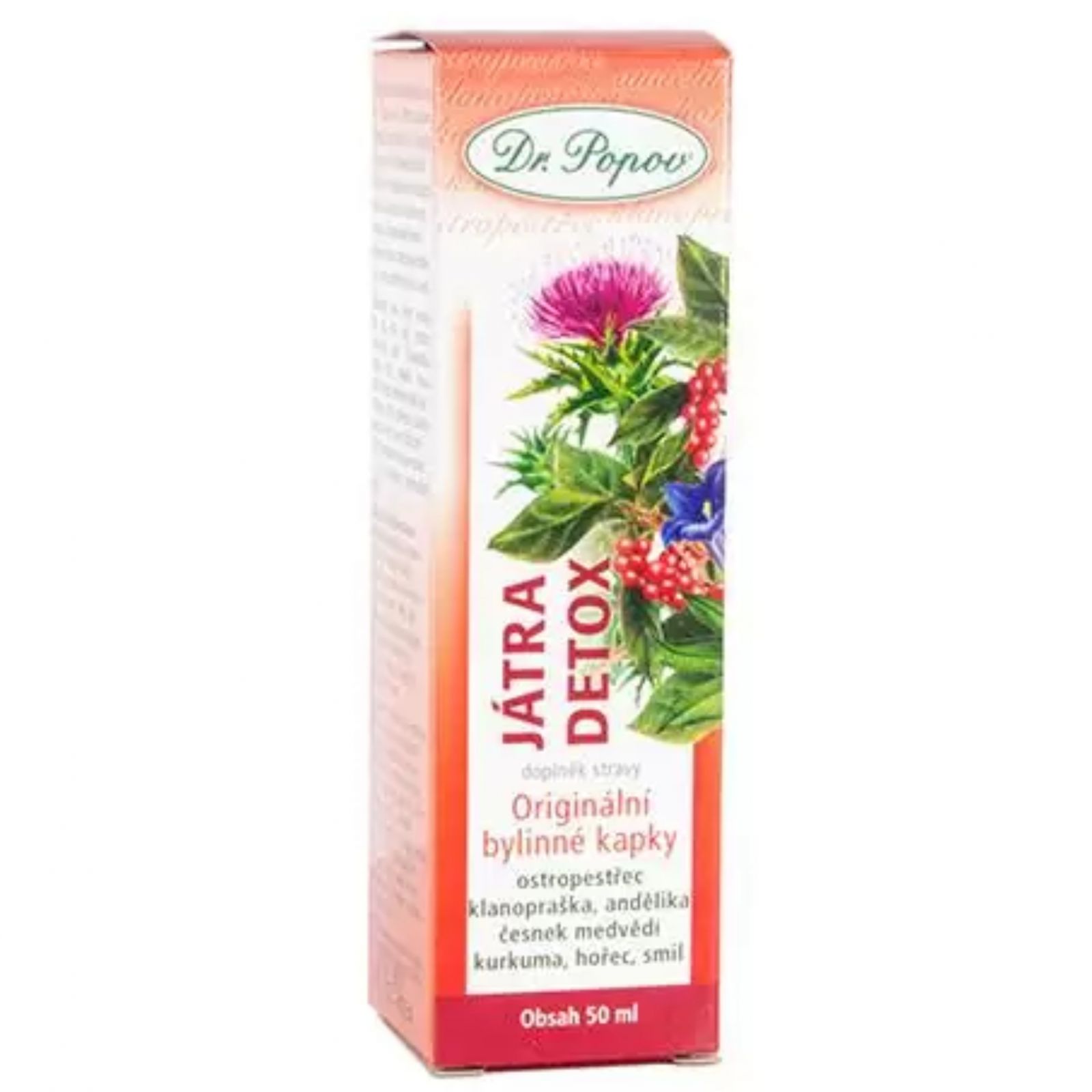 Dr. Popov Játra detox 50 ml