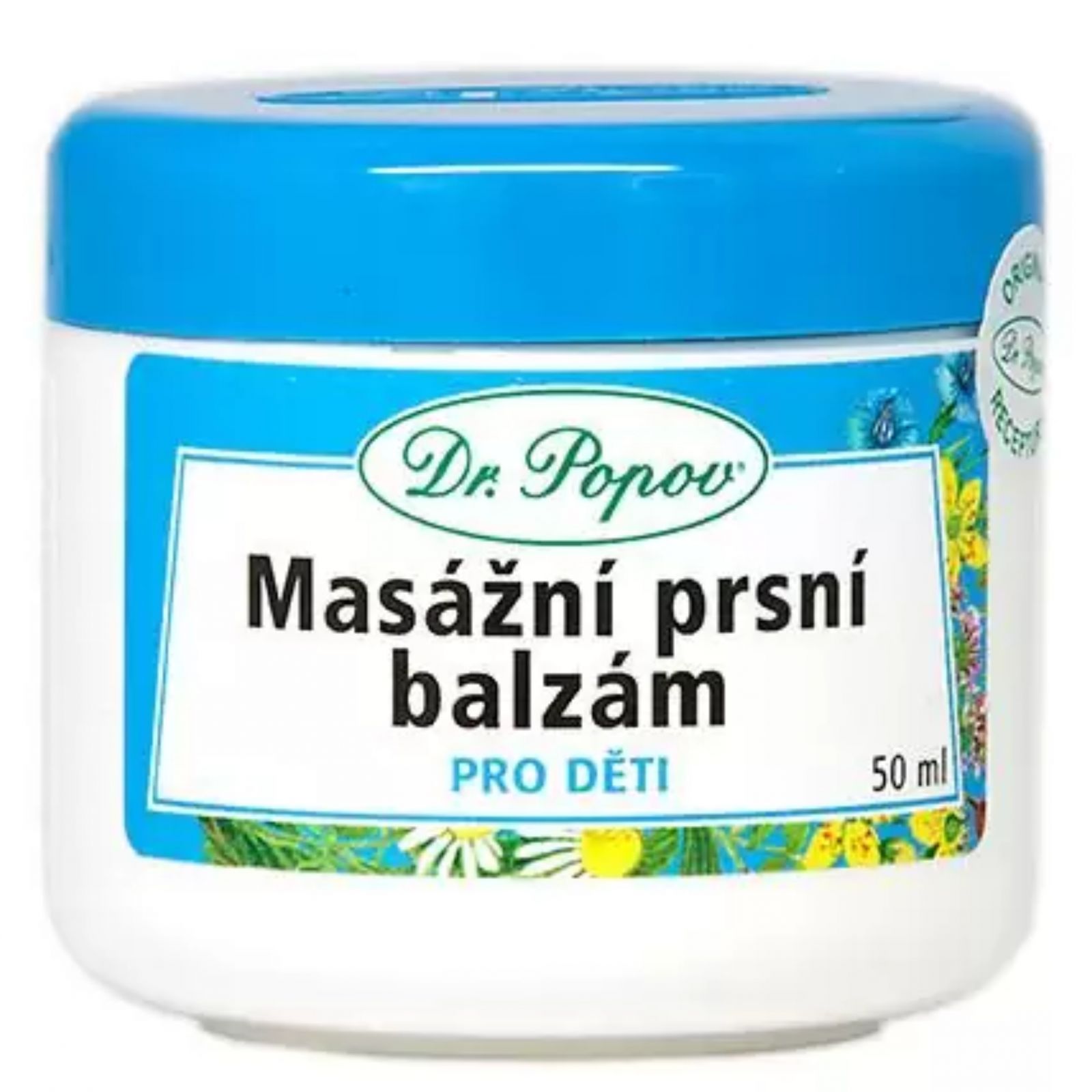  Dr. Popov Masážní prsní balzám pro děti 50 ml