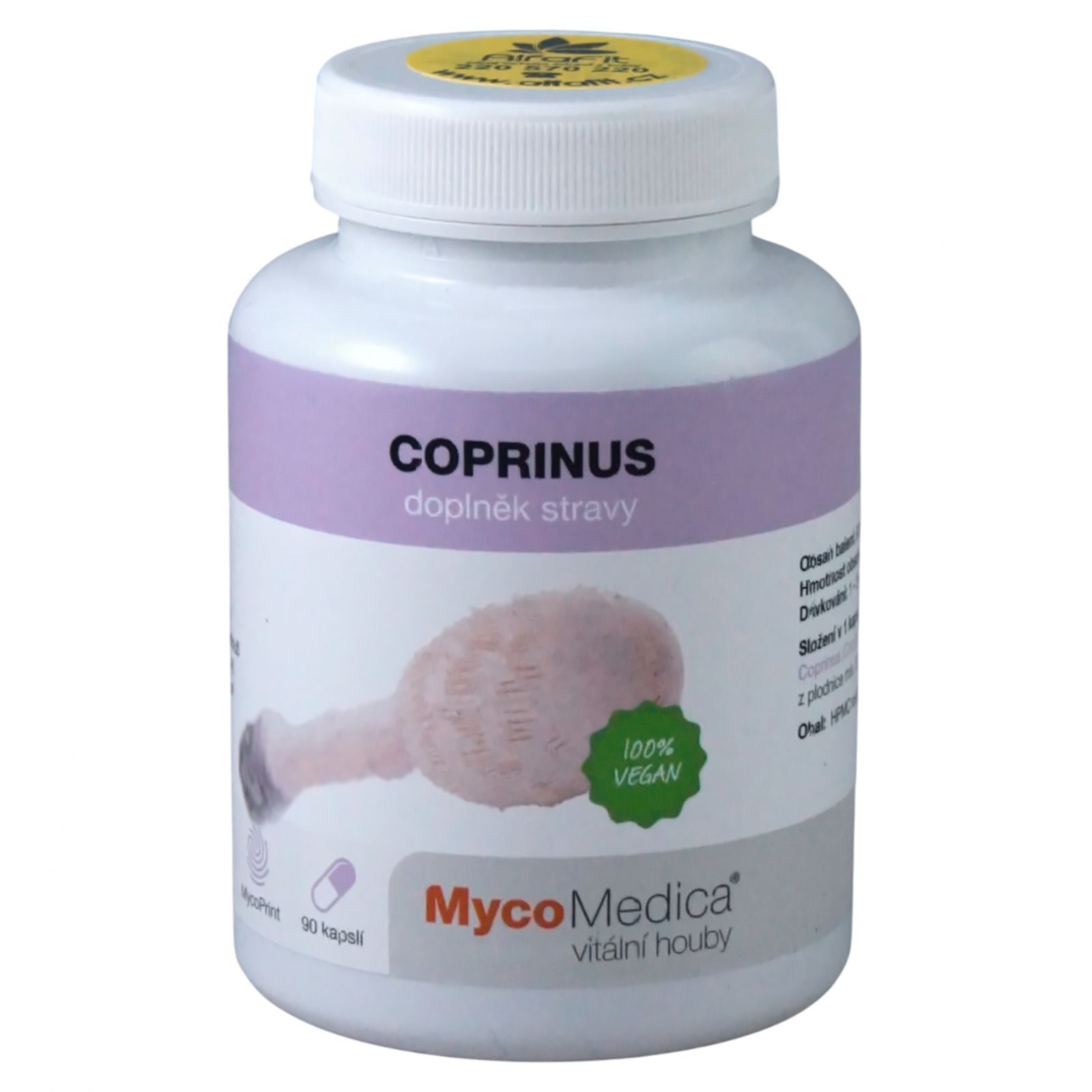 MycoMedica Coprinus 90 kapslí